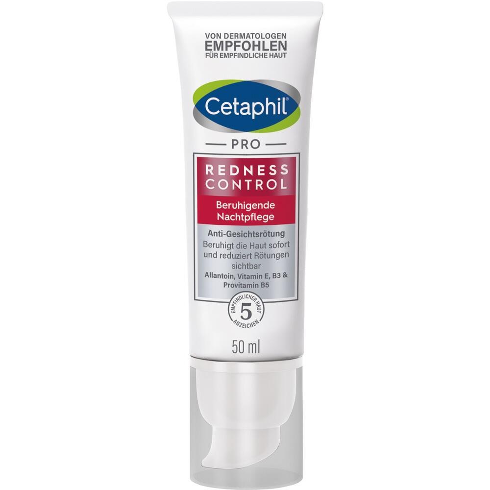 Eine Tube Nachtpflege gegen Hautrötungen von Cetaphil.