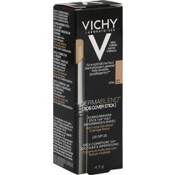 Schwarze Verpackung eines Vichy Dermablend Abdeckstiftes für empfindliche Haut.